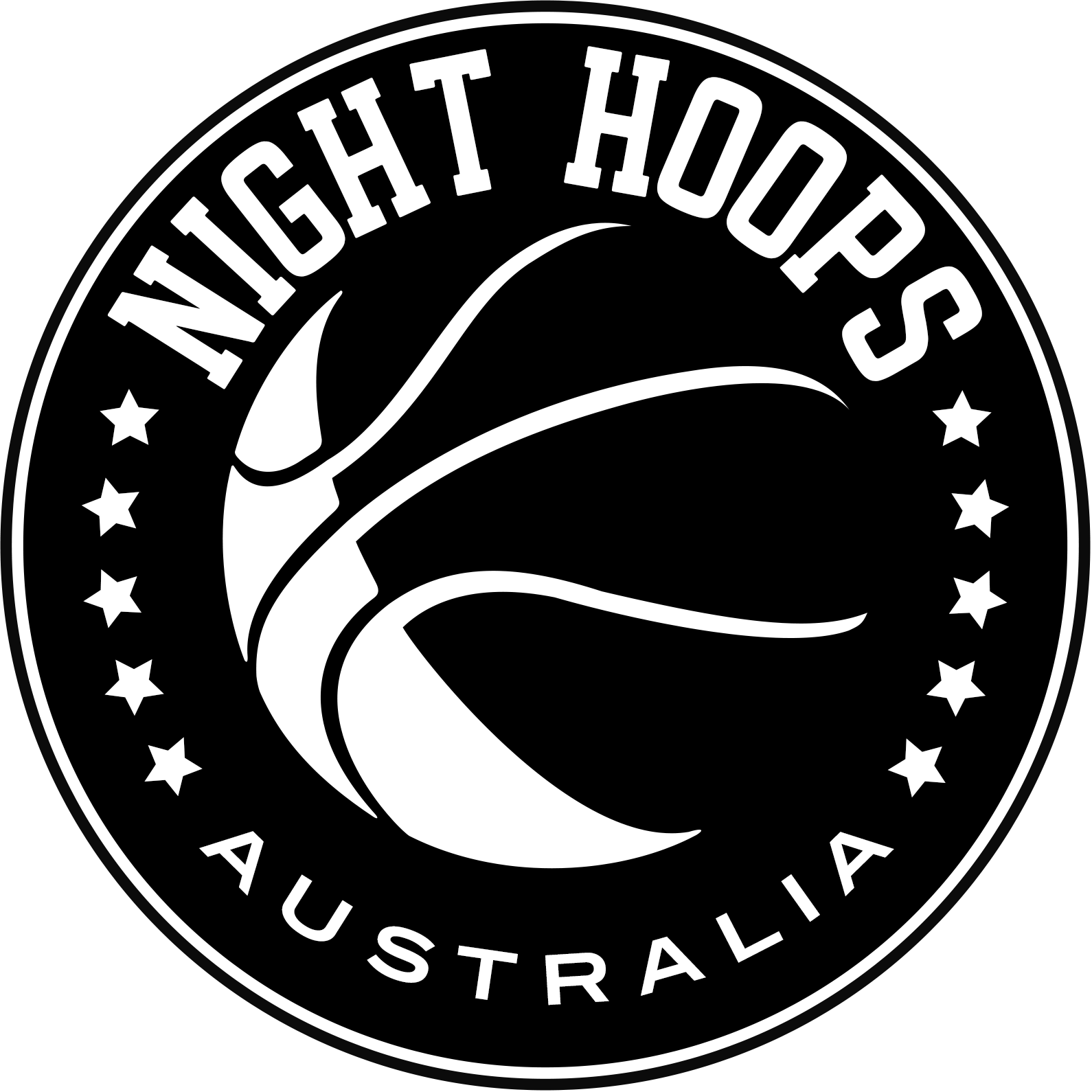 Night Hoops Australia - Philippine Mental Health Organization Clipart (1590x1590), Png Download
