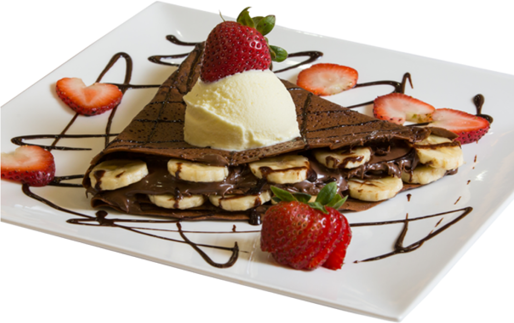 Dark Chocolate Crepe - Chocolate Clipart (1024x1024), Png Download