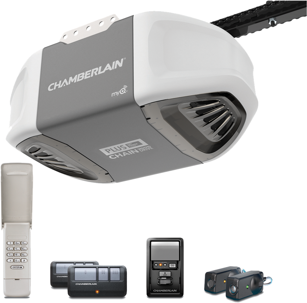 1 - Chamberlain Garage Door Openers Clipart (1240x1240), Png Download