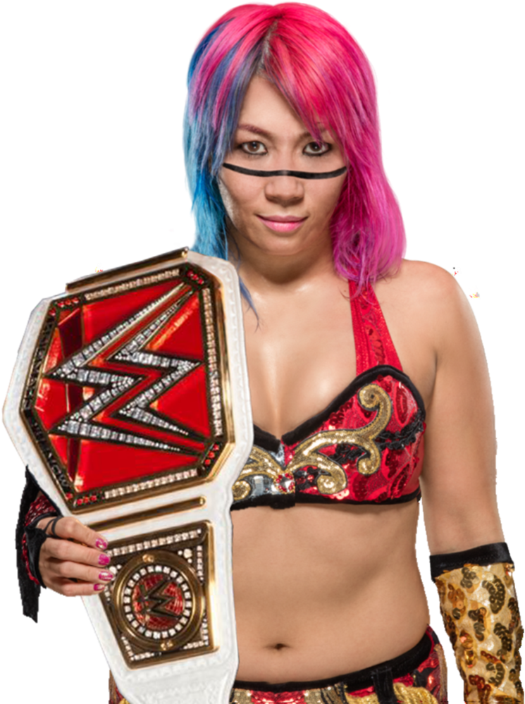 Raw Women's Champion - Kanako Urai Clipart (766x1044), Png Download