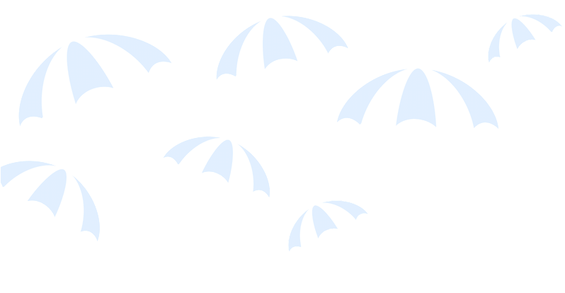 Umbrella Clipart (1017x436), Png Download