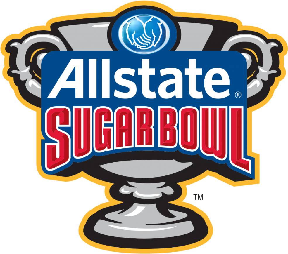 Sugar Bowl Logo - Allstate Sugar Bowl Logo Clipart (1024x906), Png Download