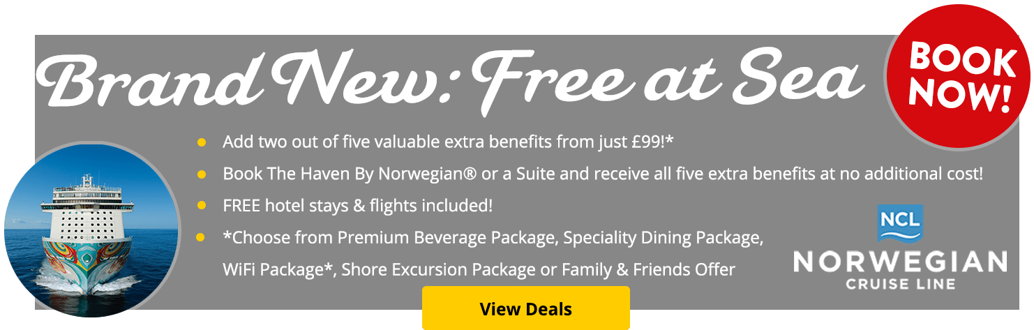 Norwegian Cruise Line Have Reimagined The Concept Of - Norwegian Cruise Line Clipart (1900x850), Png Download