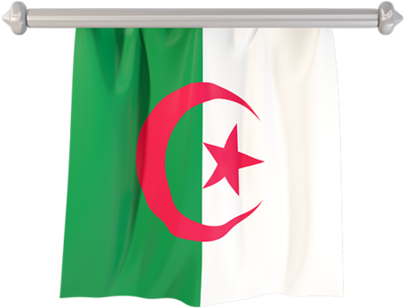 Algeria Flag Clipart (640x480), Png Download