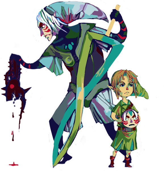 Fierce Deity Mask - Fierce Deity Mask Real Clipart (600x600), Png Download