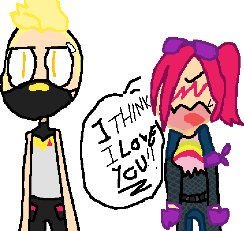 I Love Fortnite <3 - Fortnite Love Clipart (1000x800), Png Download