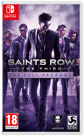 Saints Row The Third The Full Package Gives You Control - Saints Row Nintendo Switch Clipart (600x600), Png Download