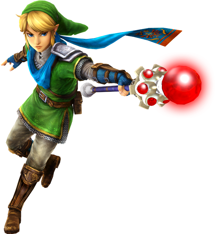 Link Pose - Link Hyrule Warriors Png Clipart (1051x912), Png Download
