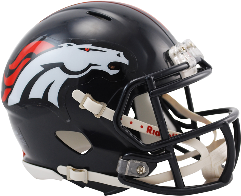Steelers Helmet Png - Mini Helmet Denver Broncos Clipart (806x658), Png Download