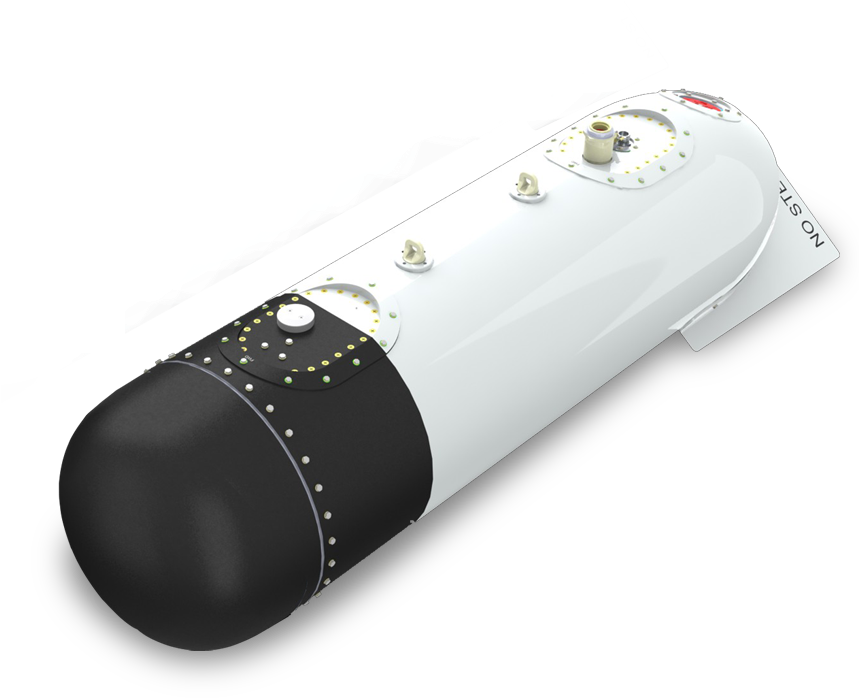 Jayhawk Crashworthy External Fuel System - Mh 60 Jayhawk Fuel Tanks Clipart (900x900), Png Download