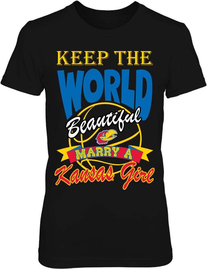 Kansas Jayhawks - Active Shirt Clipart (1000x1000), Png Download