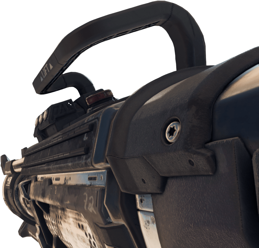 Xm-53 Df Call Of Duty Wiki Fandom - Machine Clipart (886x835), Png Download