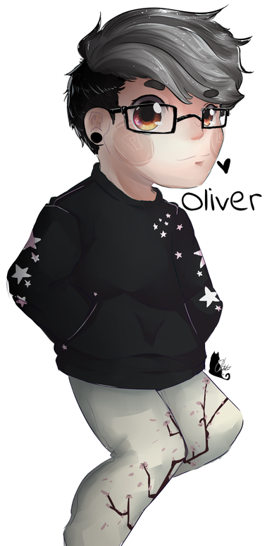 Oc - Cartoon Clipart (533x800), Png Download