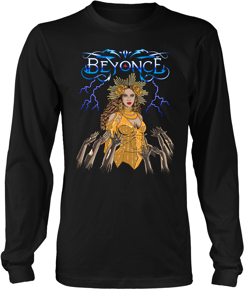Shirtpal - Pop Gone Metal Beyonce Clipart (1000x1000), Png Download