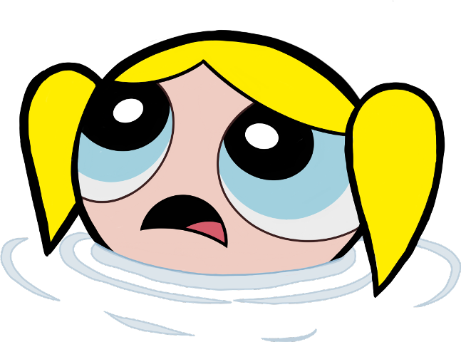 Bubbles Powerpuff Girls Meme Clipart (647x480), Png Download