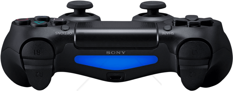 Free Png Playstation Joystick Side View Png Images - Ps4 Controller L1 L2 Clipart (850x414), Png Download
