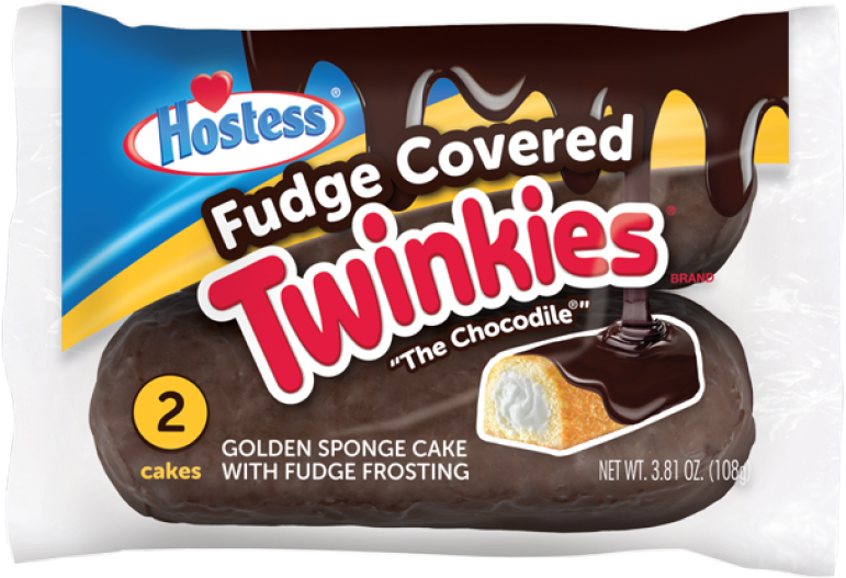Hostess Fudge Covered "the Chocodile" Twinkies - Chocolate Clipart (800x800), Png Download