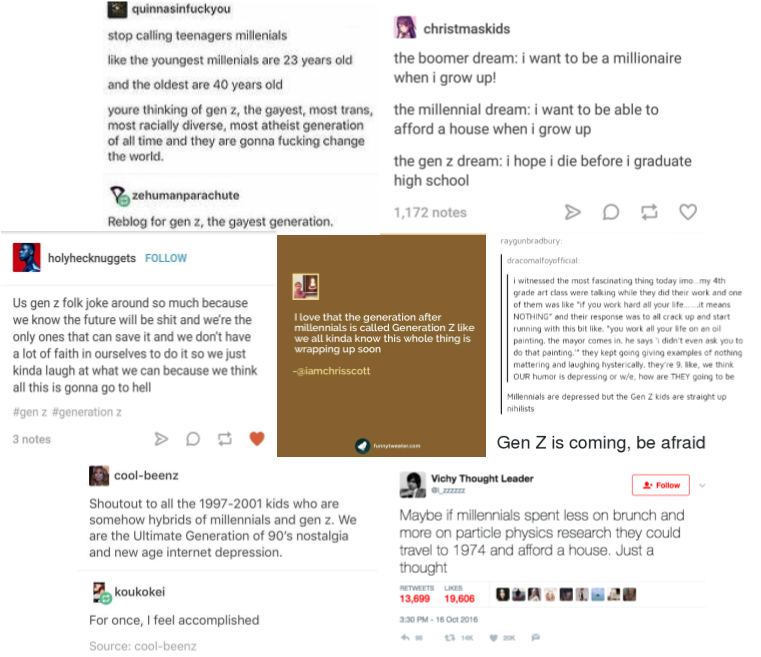 Millenial Vs Gen Z Clipart (960x720), Png Download