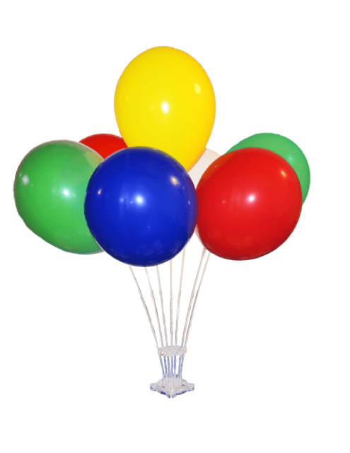 Air Stand [ Stick Straw Centerpiece ] - Centro De Mesa Con Globos Png Clipart (640x640), Png Download
