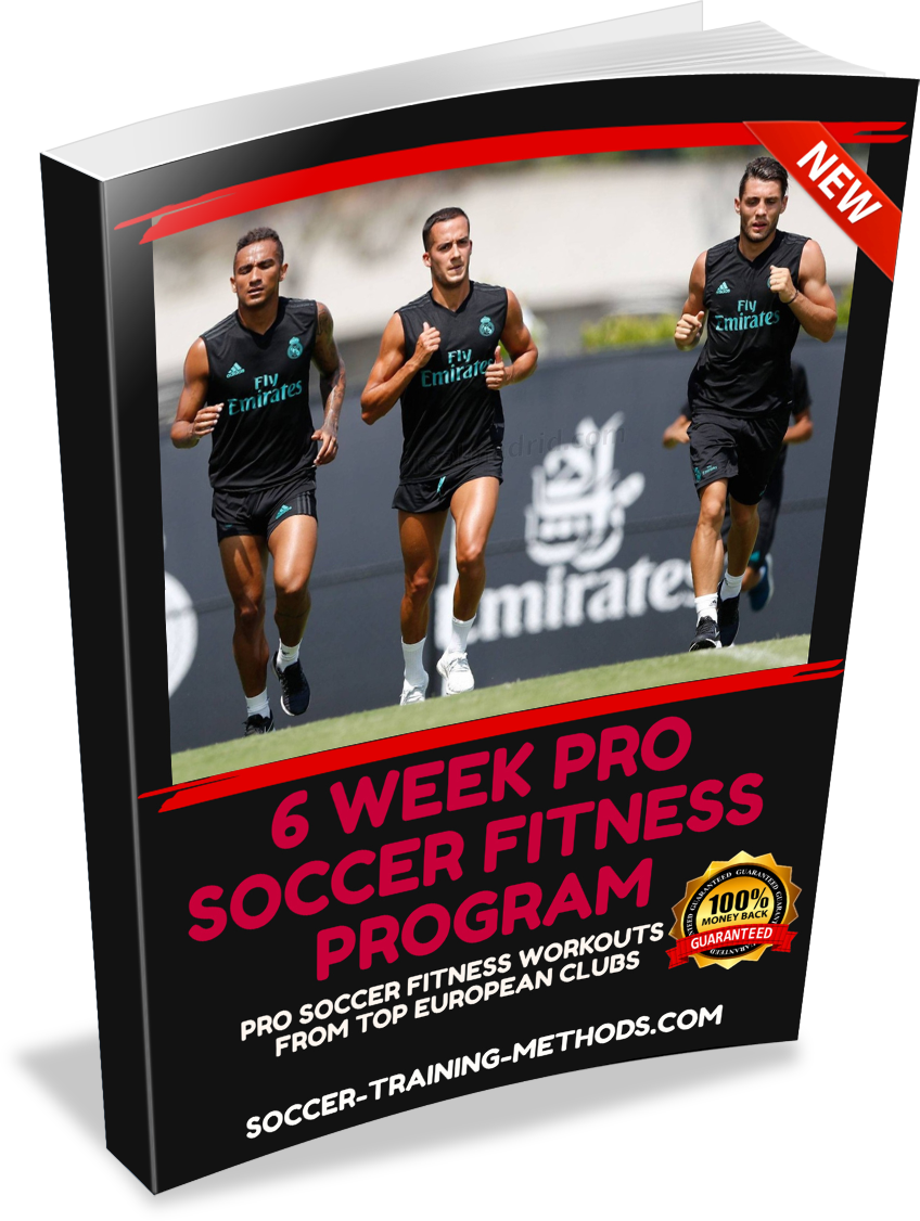 Soccer Fitness Like A Pro 6 Week Training Program - Banner Clipart (848x1126), Png Download