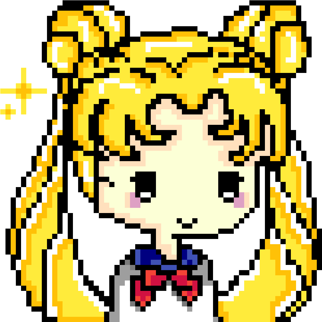 Usagi Tsukino - Video Game Clipart (1152x1152), Png Download