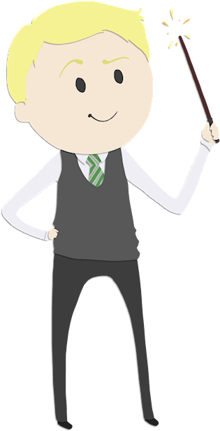 Harry Potter - Cartoon Clipart (800x679), Png Download