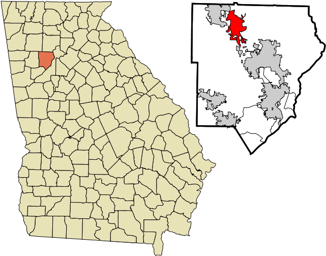 Alcohol Laws In Kennesaw, Georgia - Blackshear Ga On Map Clipart (700x550), Png Download