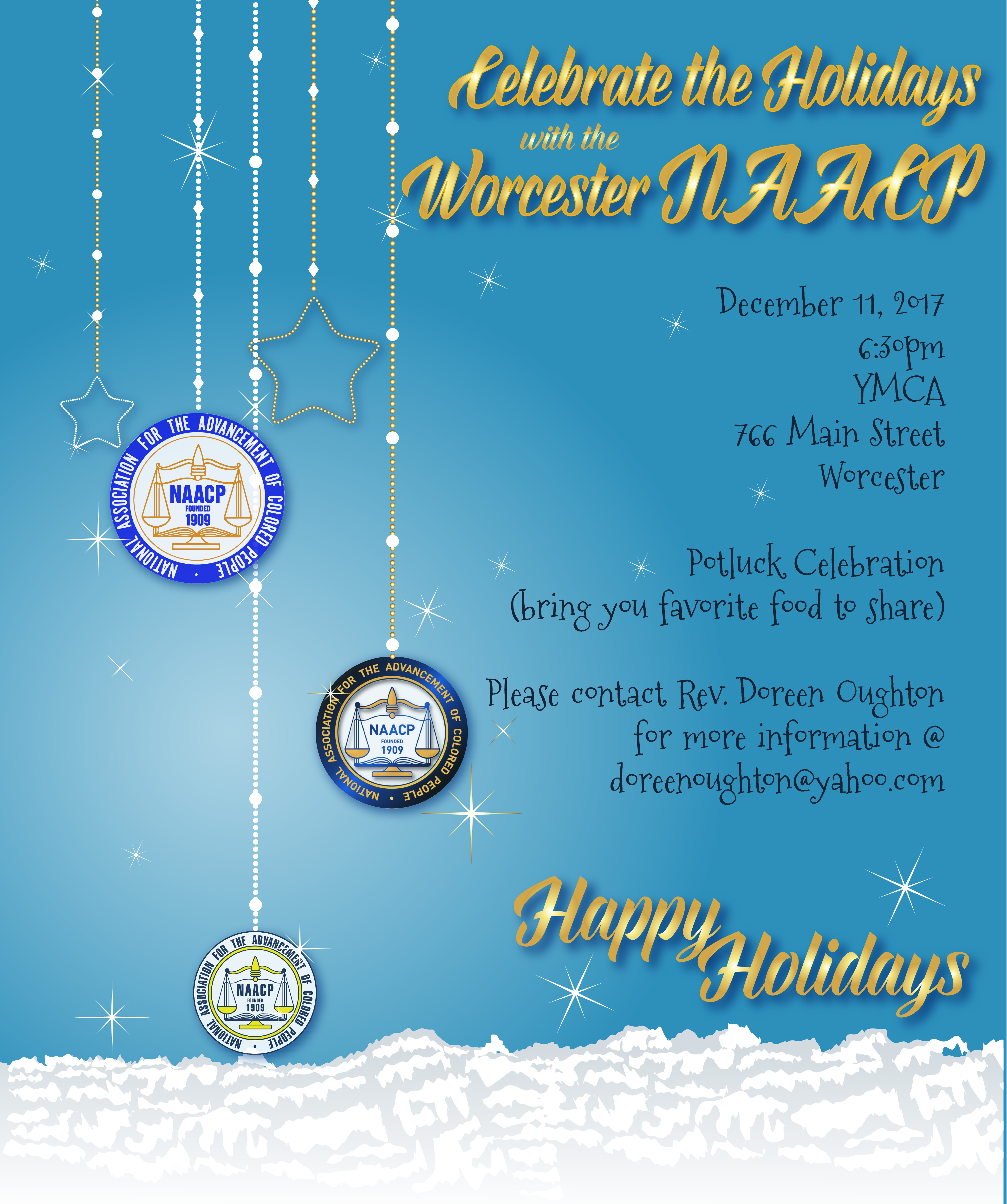 Worcester Naacp Holiday Party - Fête De La Musique Clipart (4183x5000), Png Download