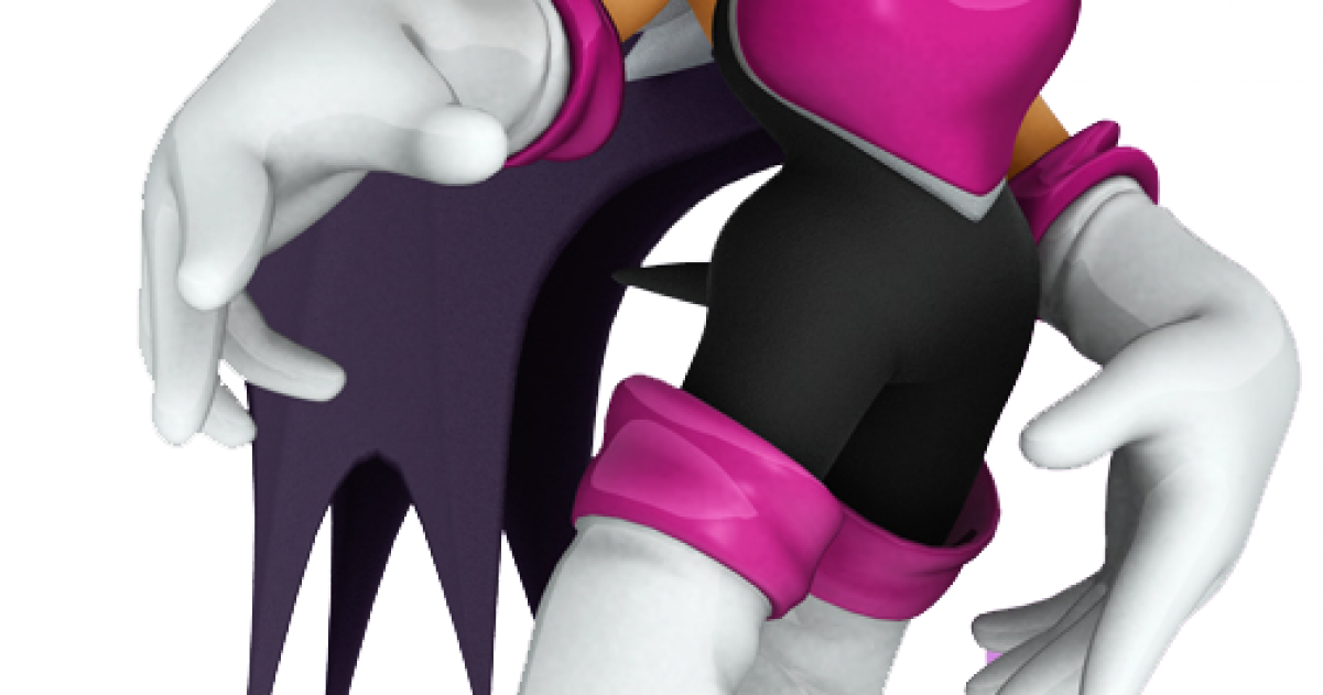 Rouge The Bat Cg Clipart (1201x631), Png Download