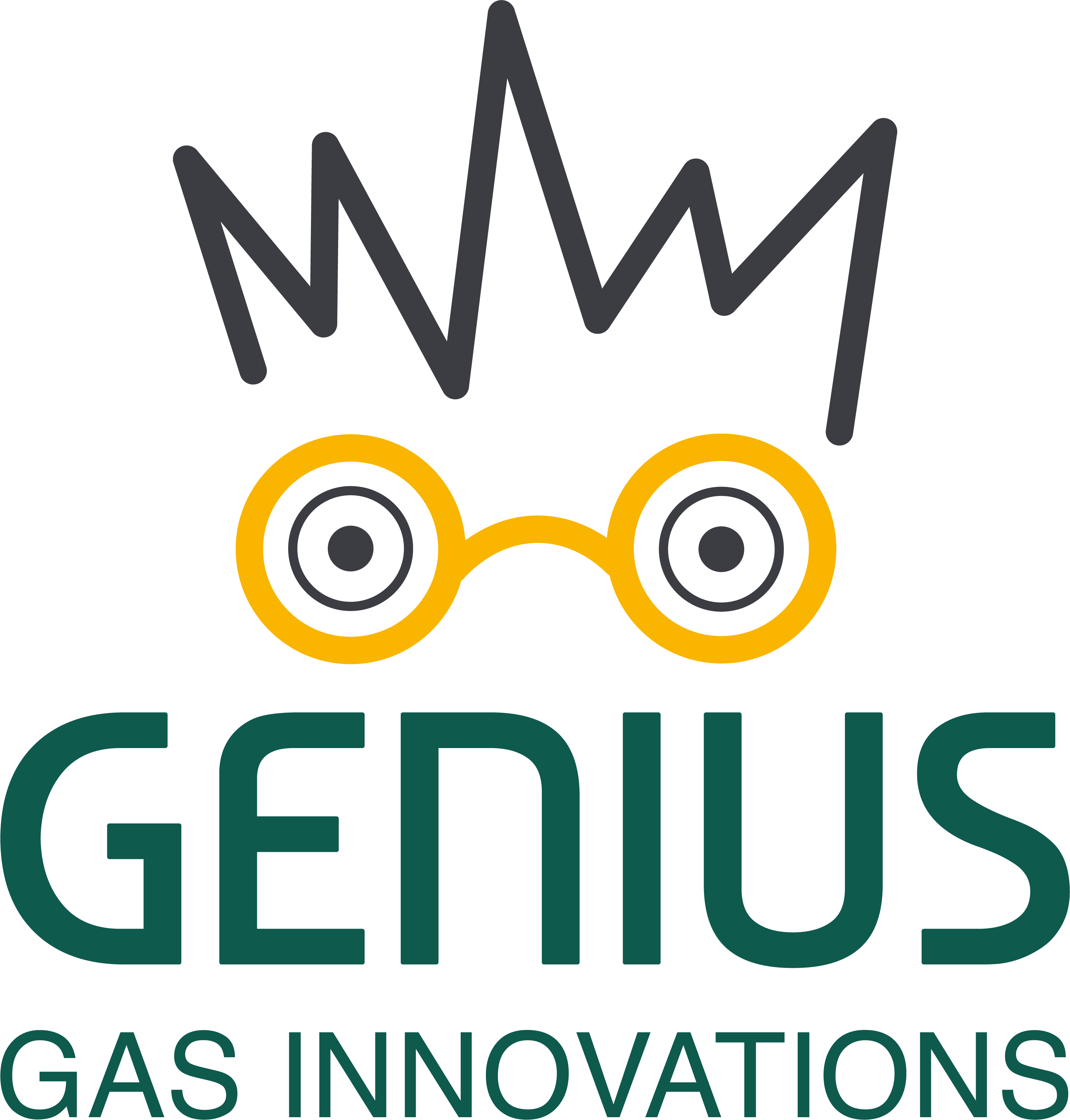 Genius Gas Innovations - Graphic Design Clipart (3052x3195), Png Download
