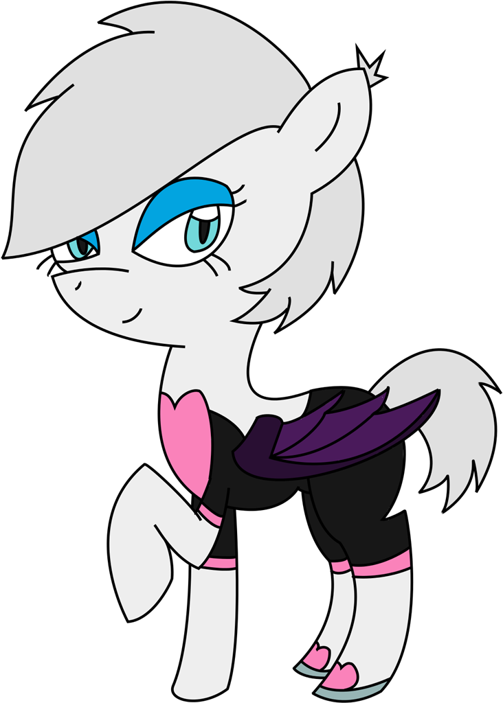 Rouge The Bat Pony - Rouge The Bat Mlp Clipart (745x1052), Png Download