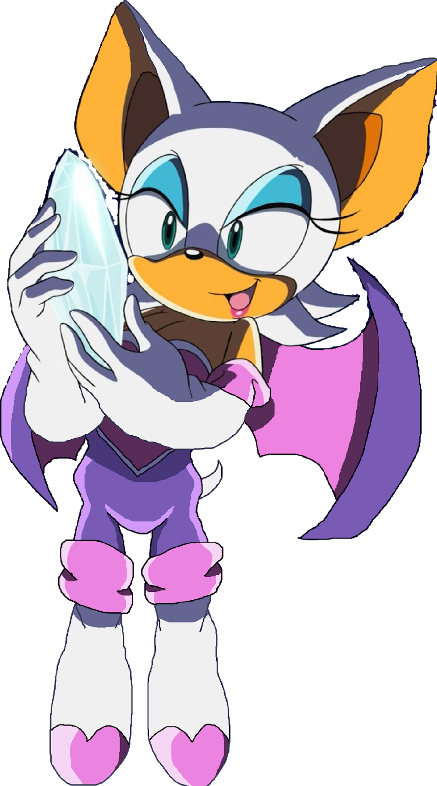 Posted By Tommytonkasudios At - Rouge The Bat Jewel Clipart (889x1600), Png Download