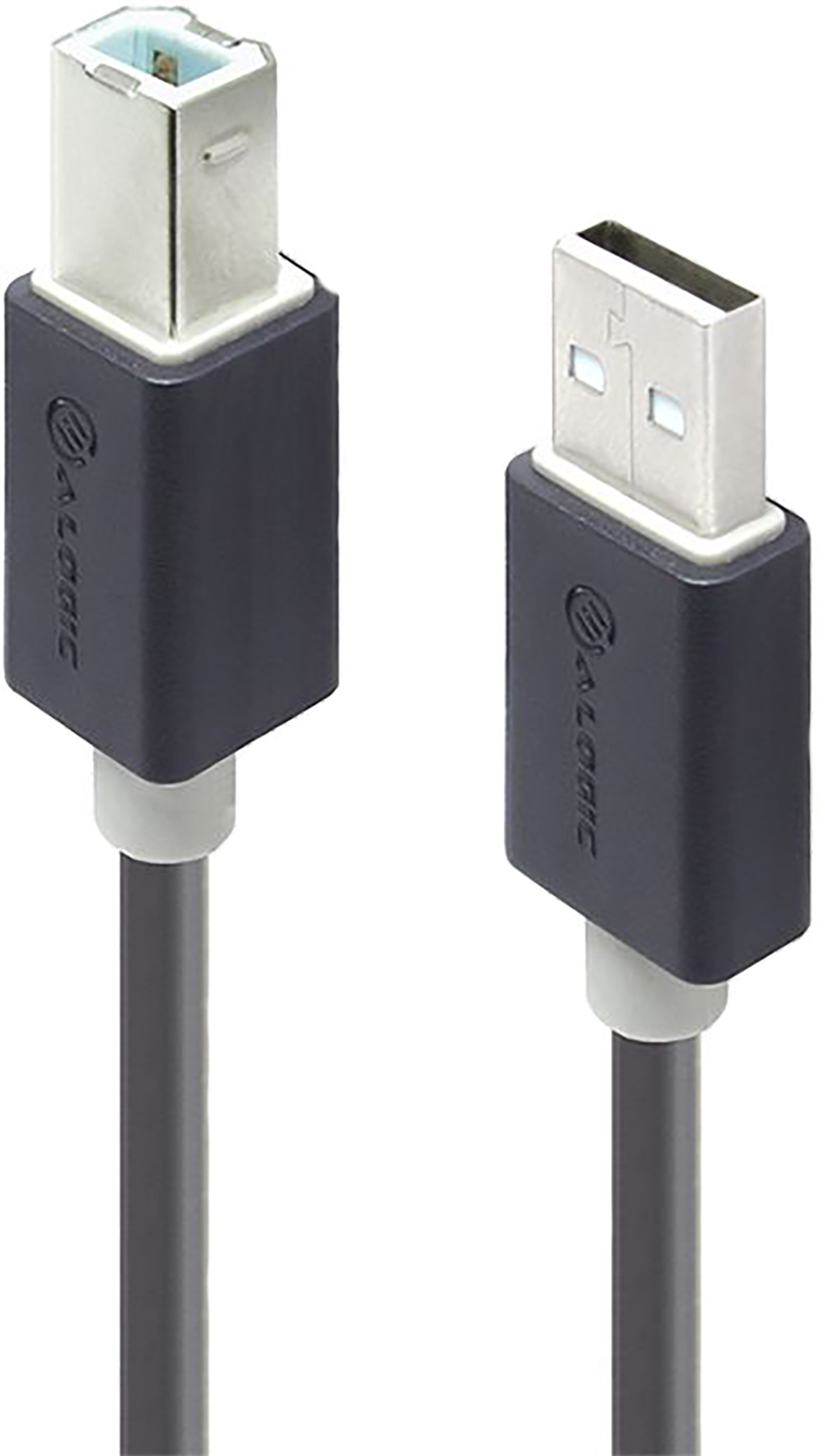 0 Type A To Type B Cable - Usb Cable Clipart (1200x2117), Png Download