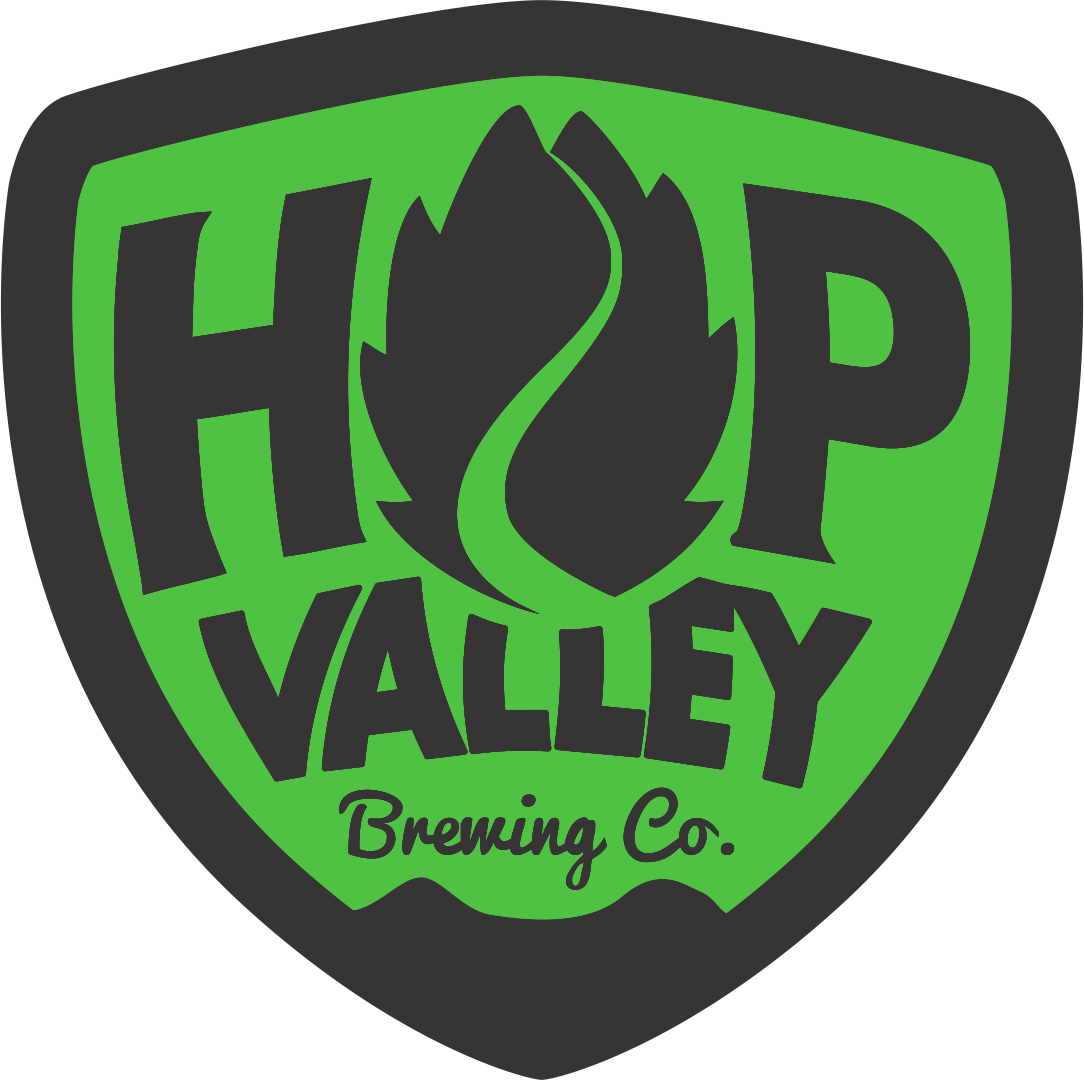 Another Distribution Trainwreck - Hop Valley Brewing Logo Clipart (1084x1080), Png Download