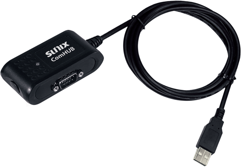 Sunix Comhub Uts Series Transform Your Universal Serial - Sunix Usb To Parallel Clipart (800x600), Png Download