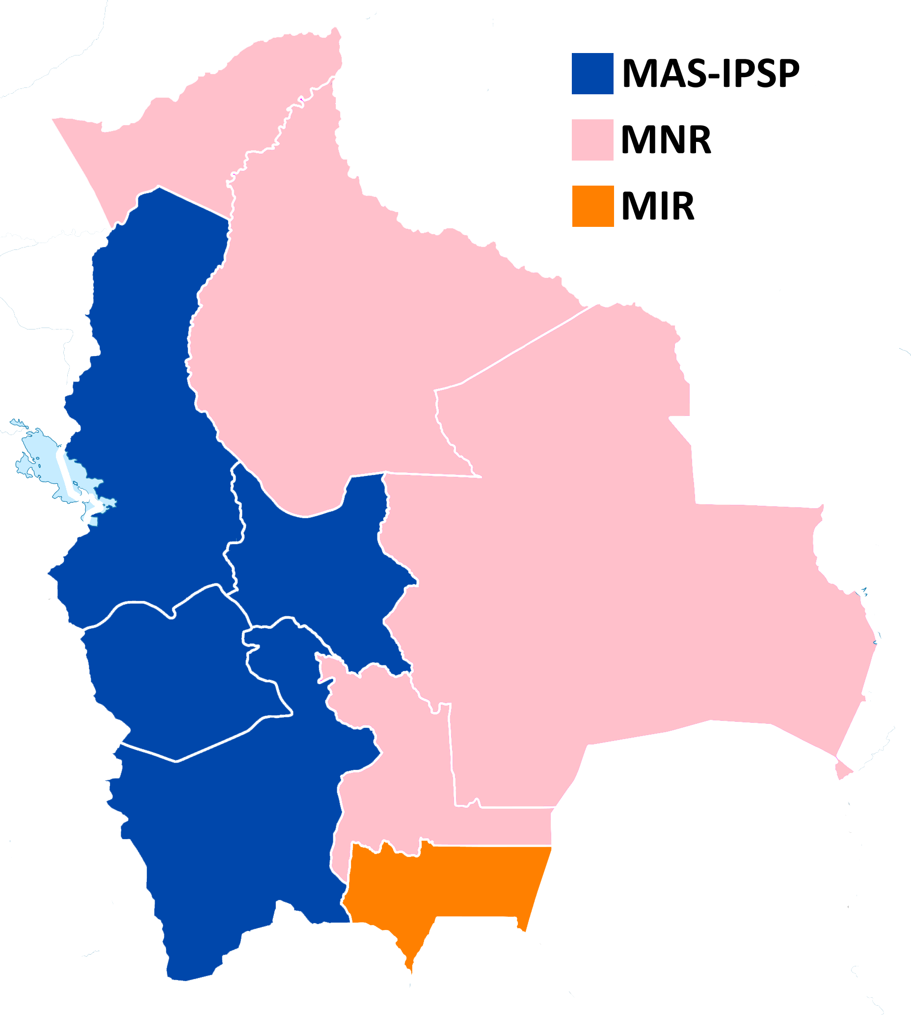 2002 Bolivian Elections Map - Capital Of Bolivia On Map Clipart (1856x2067), Png Download