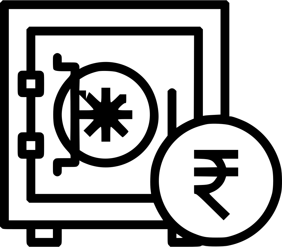 Bank Safe Security Vault Comments - Money Clipart (980x860), Png Download