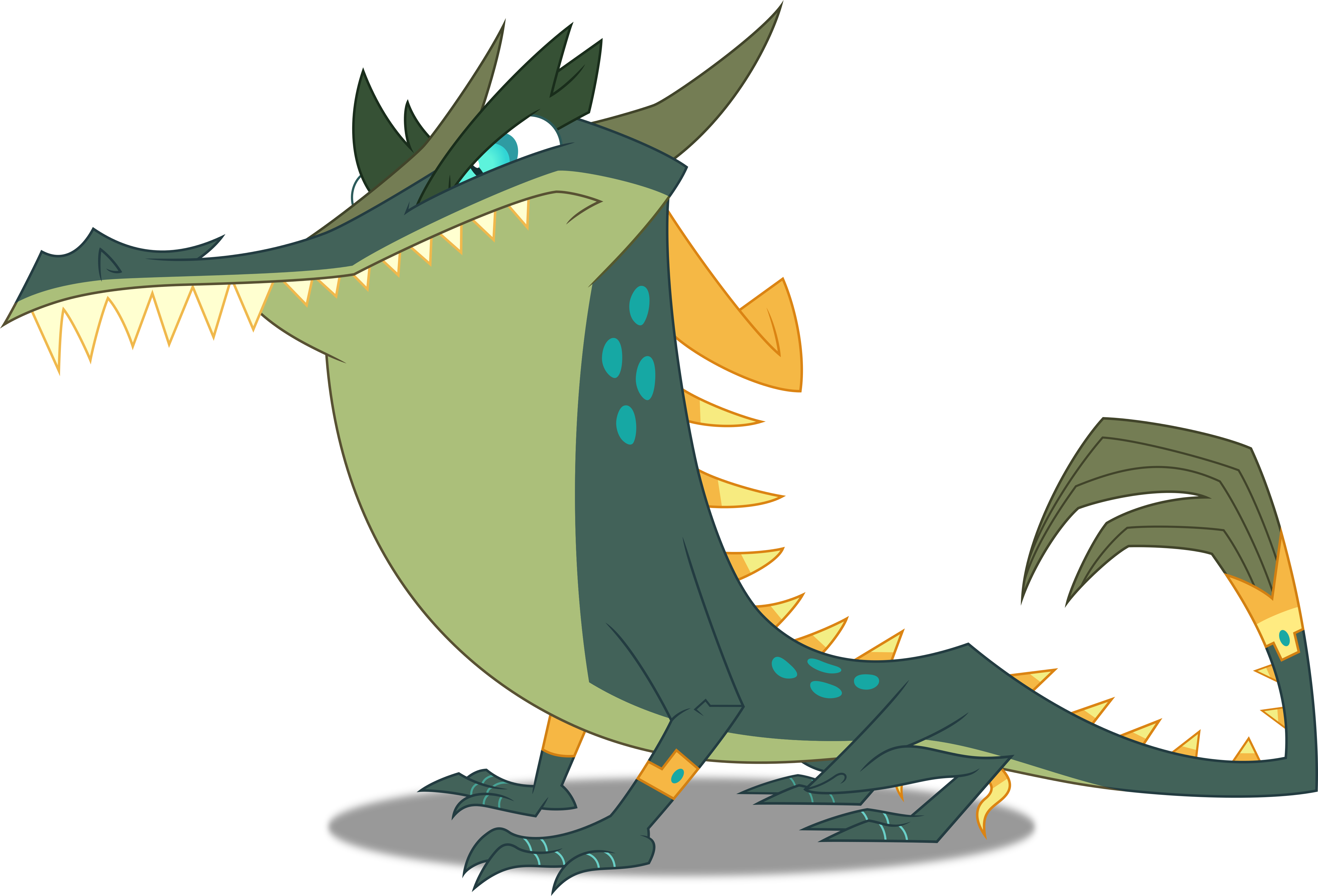 Vector Monster Creature - Illustration Clipart (5000x3401), Png Download