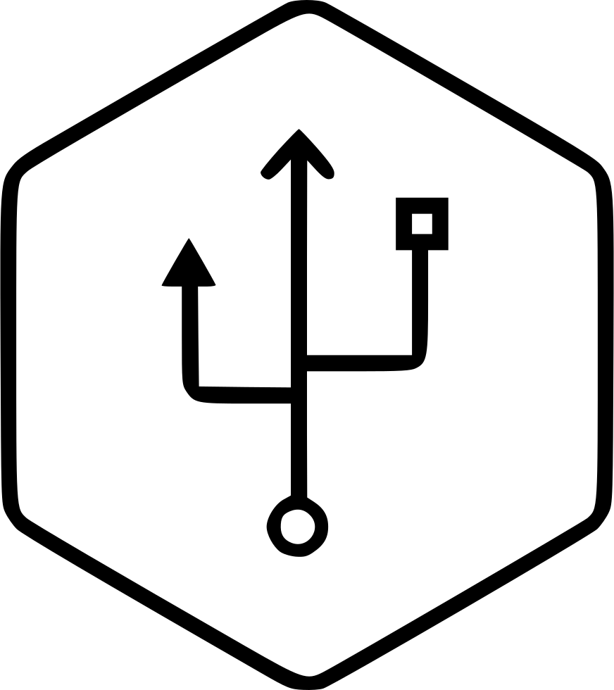 Usb Port Comments Clipart (872x980), Png Download