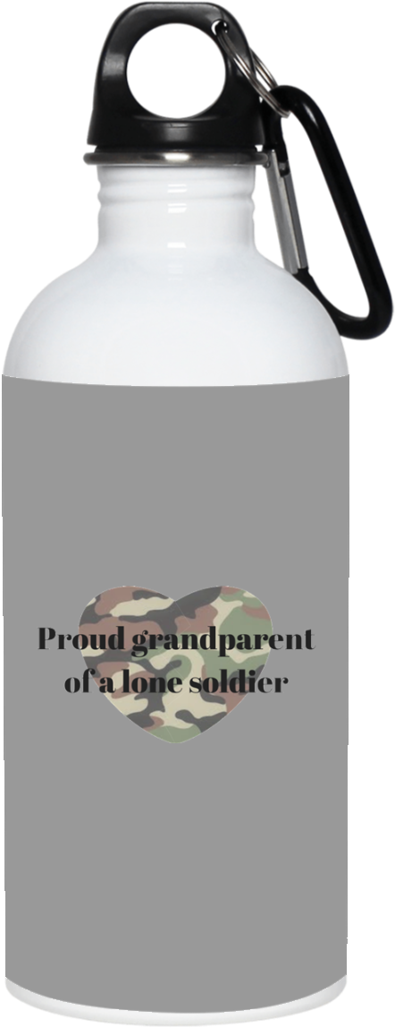 Stainless Steel Water Bottle- Proud Grandparent - Wrestling Gifts For Boyfriend Clipart (1155x1155), Png Download
