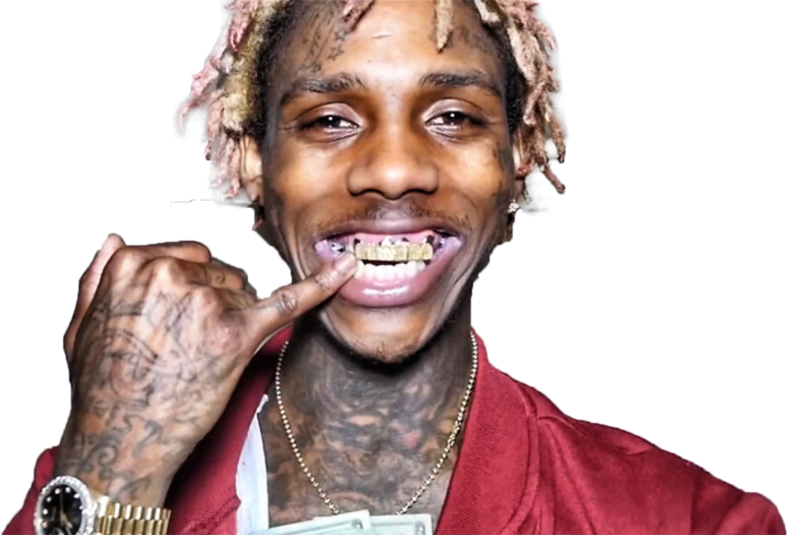 Famous Dex Png - Famous Dex White Foam Clipart (882x600), Png Download