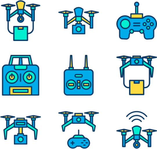 Drone Clipart (600x564), Png Download