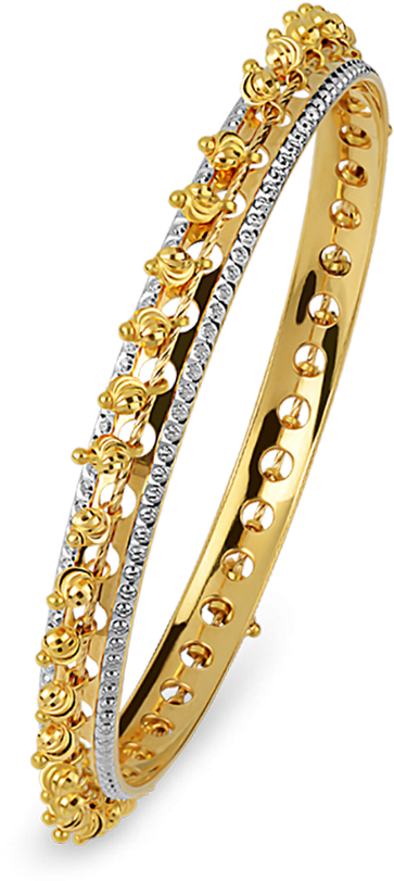 Orra Gold Bangle Designs - Bangle Clipart (1200x1000), Png Download