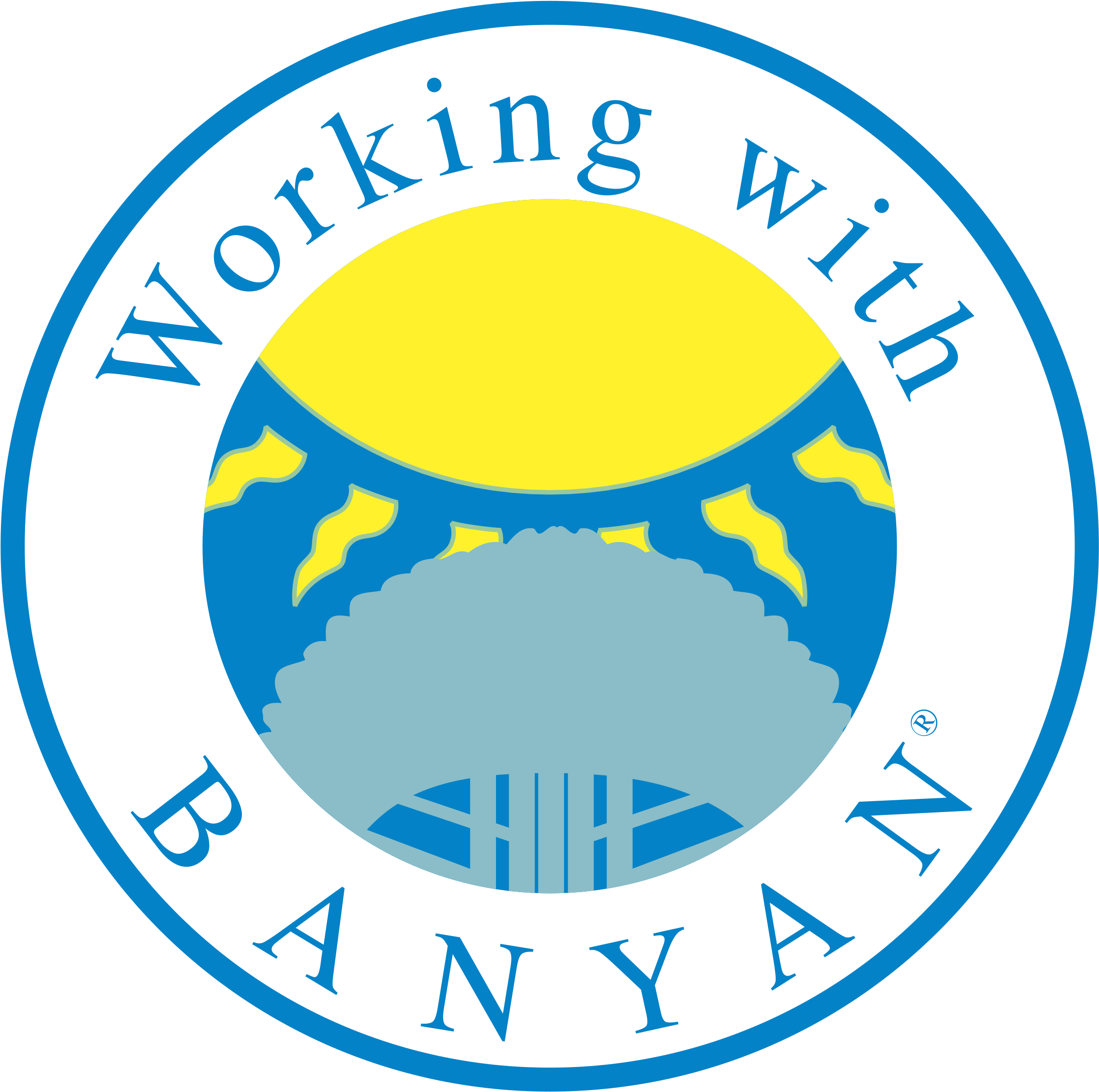 Banyan Logo Png Transparent - Circle Clipart (2400x2400), Png Download