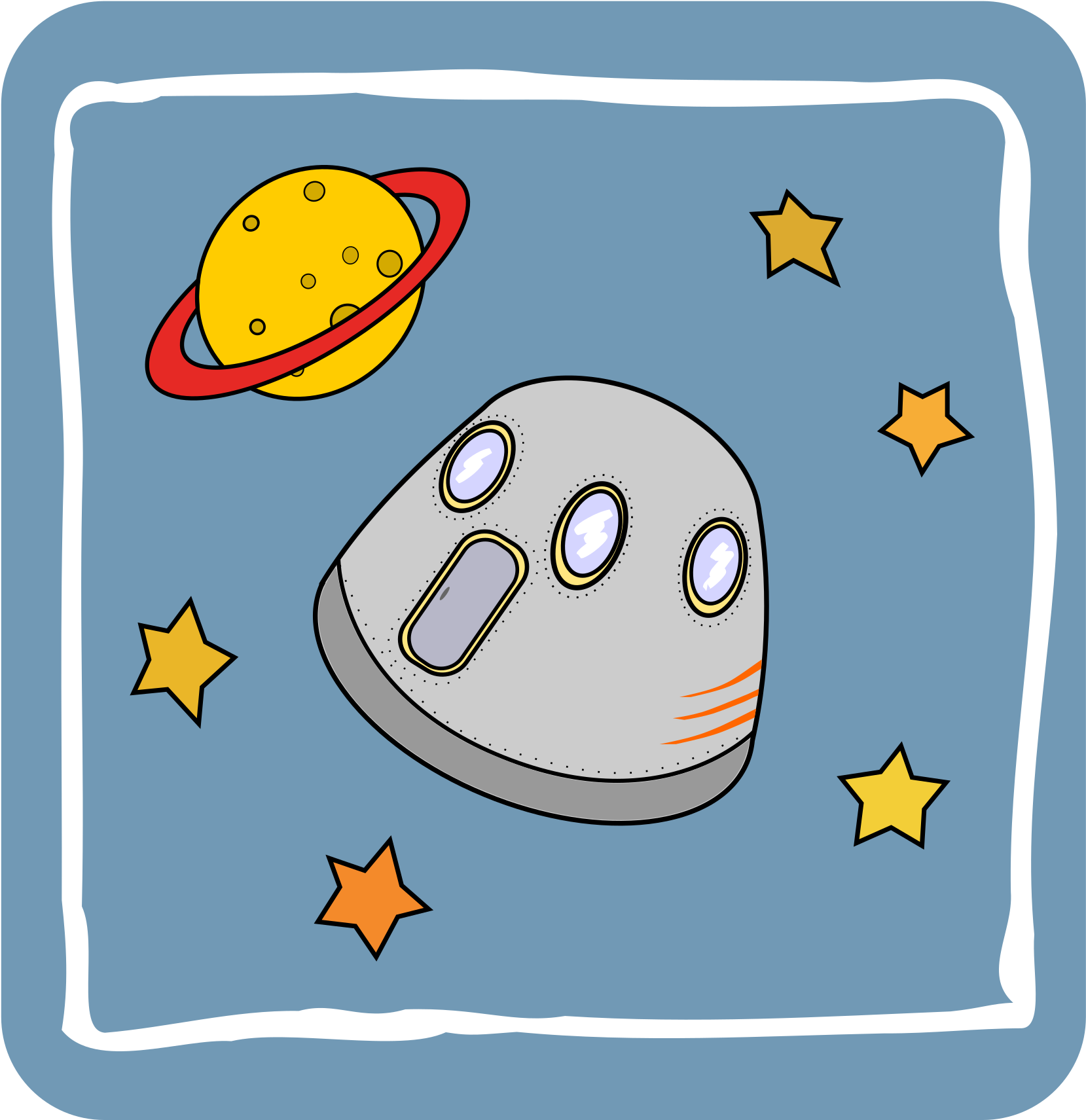This Free Icons Png Design Of Icon Space Capsule , Clipart (1659x1711), Png Download