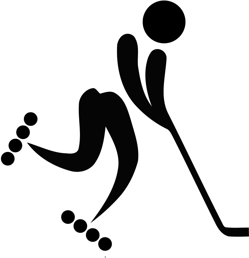 Inline Hockey Pictogram - Ice Hockey Clipart (1024x1024), Png Download