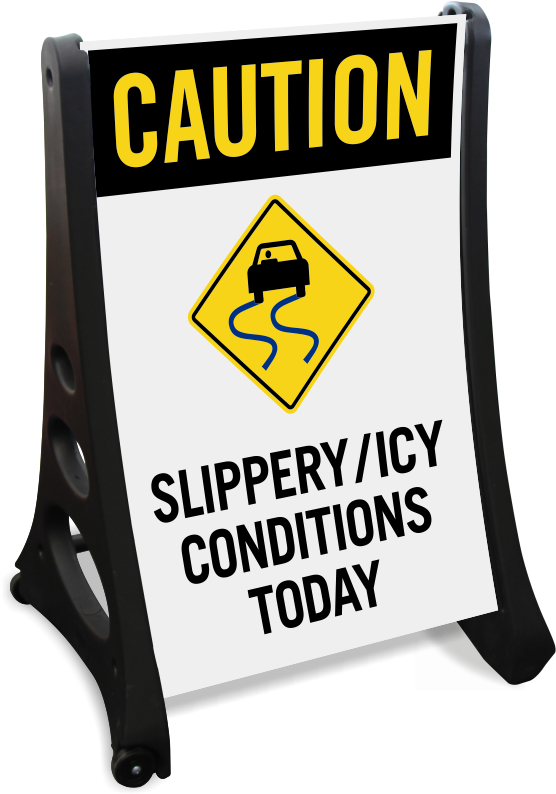 Zoom, Price, Buy - Slippery Road Sign Clipart (800x800), Png Download