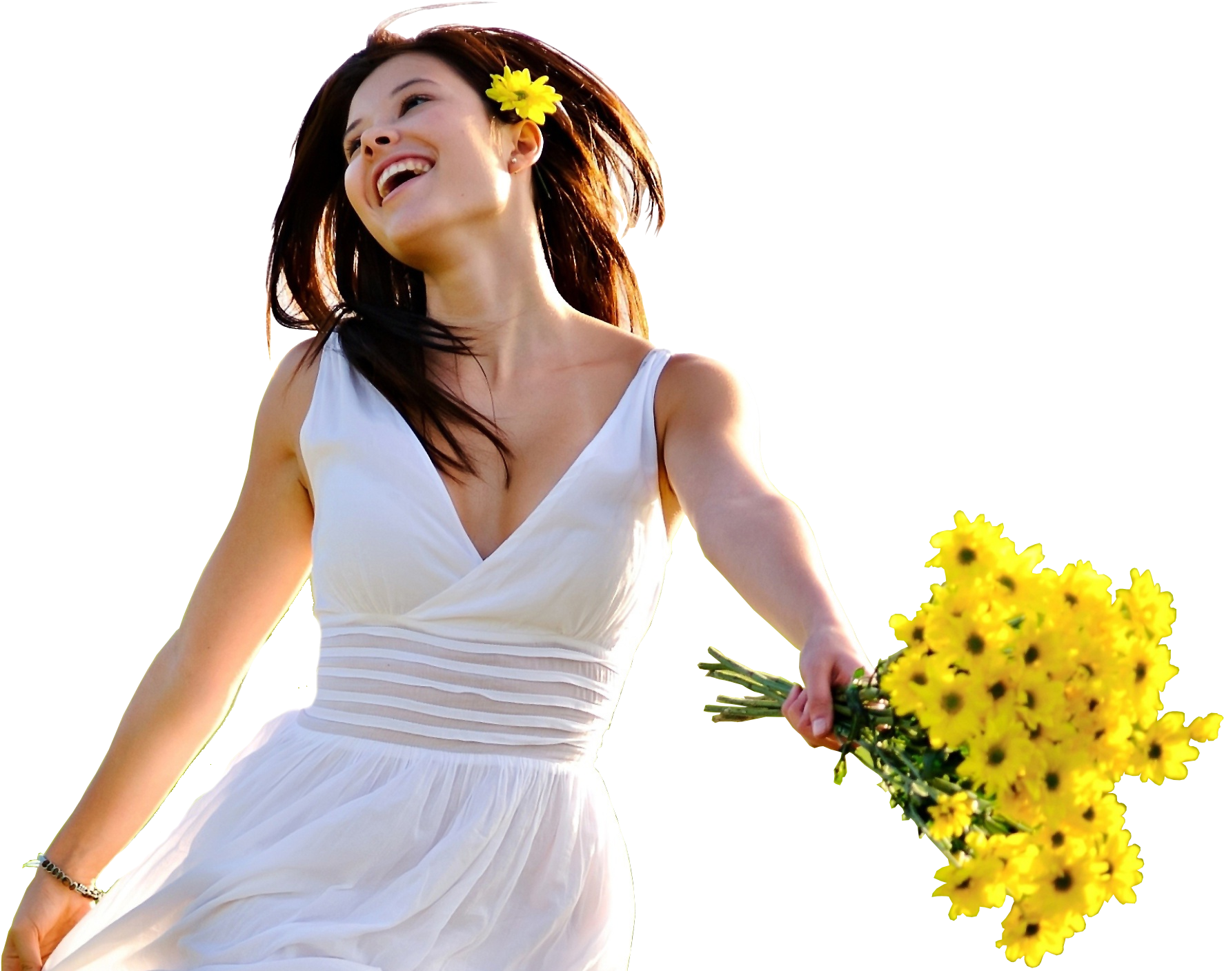 Happy Girl Png Clipart (1774x1408), Png Download