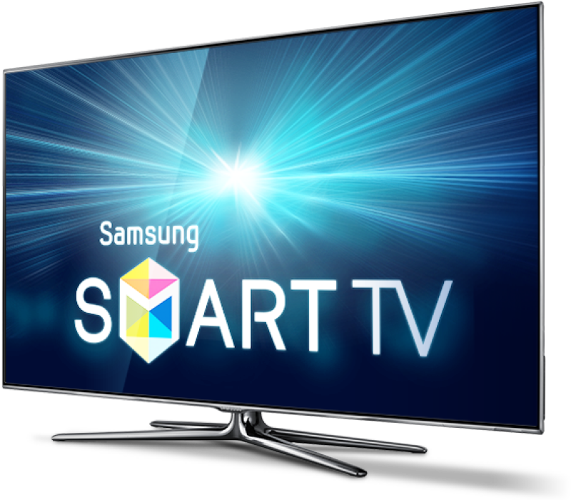 Thumbnail 2 - Samsung Smart Tv Transparent Clipart (800x700), Png Download