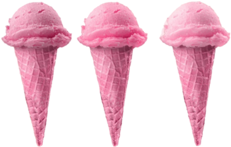 Helado, Overlay, And Png Image - Ice Cream Cone Clipart (500x779), Png Download